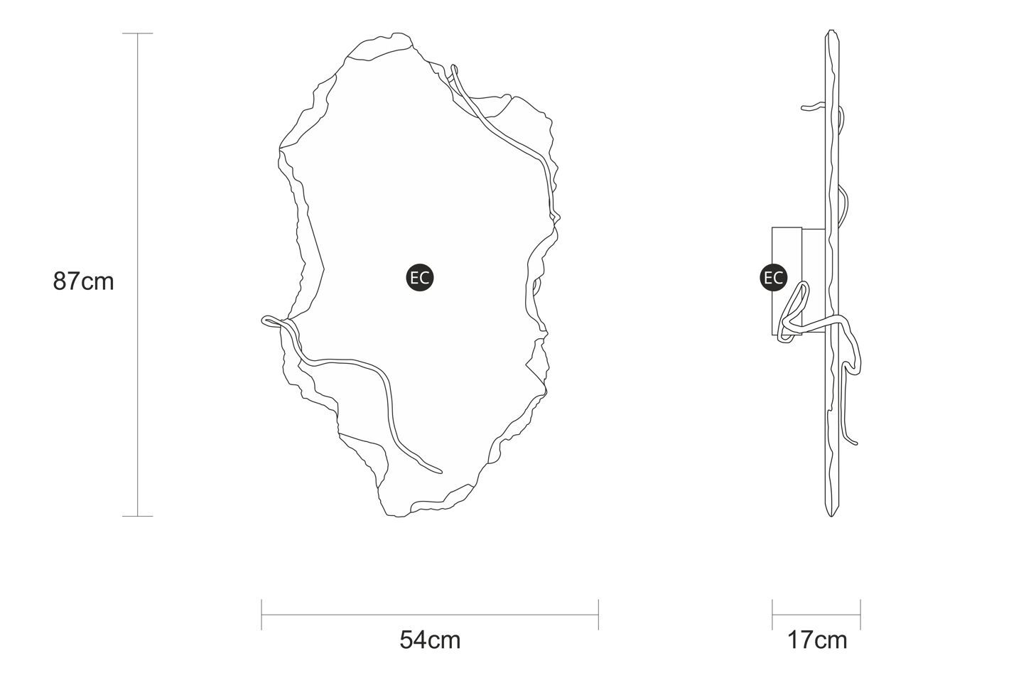 Аппликация ручной работы из камня и бронзы Serip Origem ARCH-00080383 - Вид №2