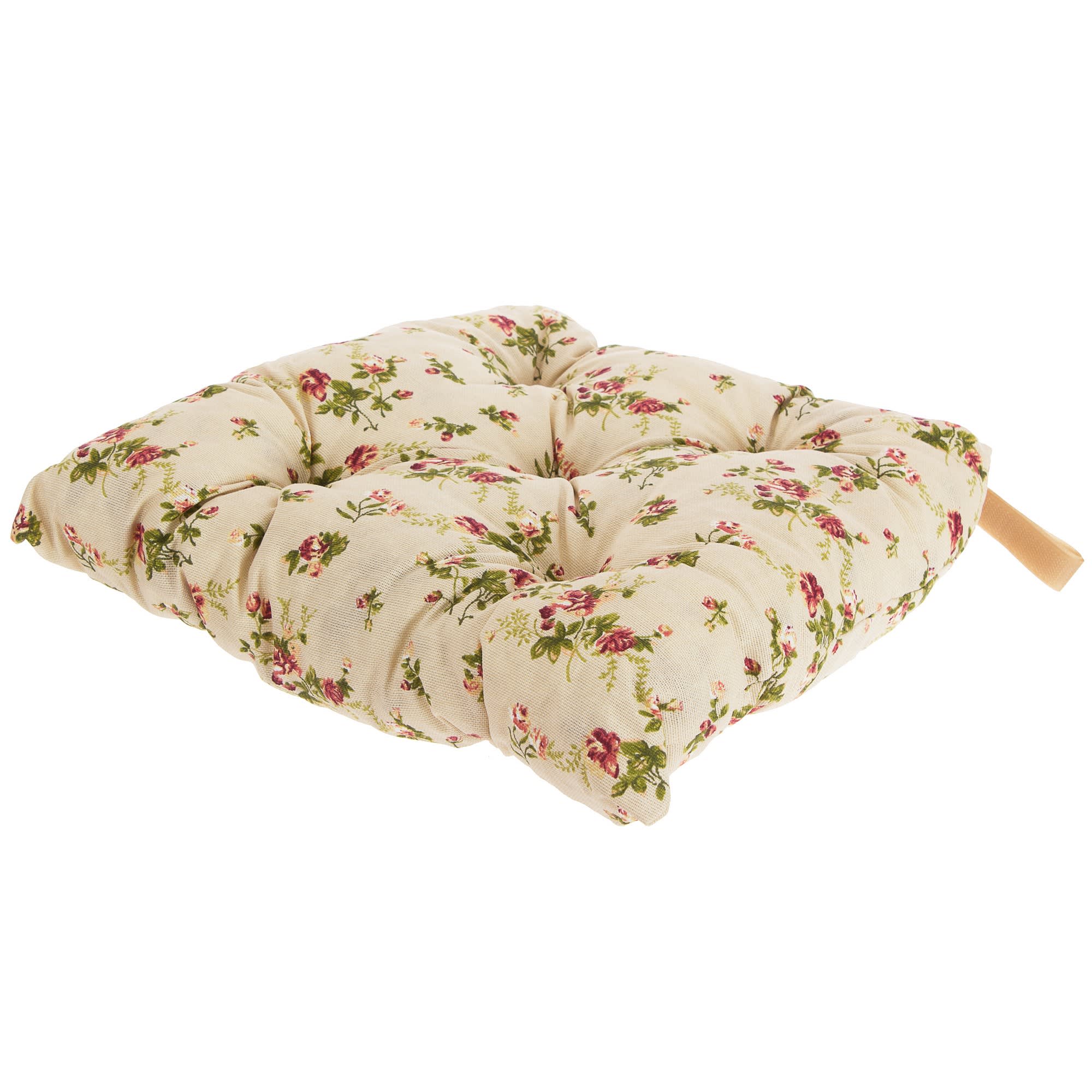 17990119 Сидушка «Прованс» с липучками 40х35х6 см цвет бежевый Santreyd  - Вид №1