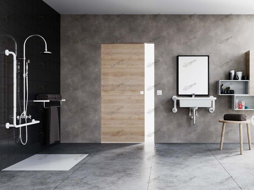 Ermetika Ответная рама для раздвижной двери с электроприводом для заподлицо со стеной sun-id-1442640