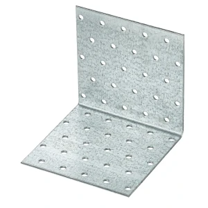 Угол крепежный монтажный сталь оцинкованная 100x100x2.5x100 мм