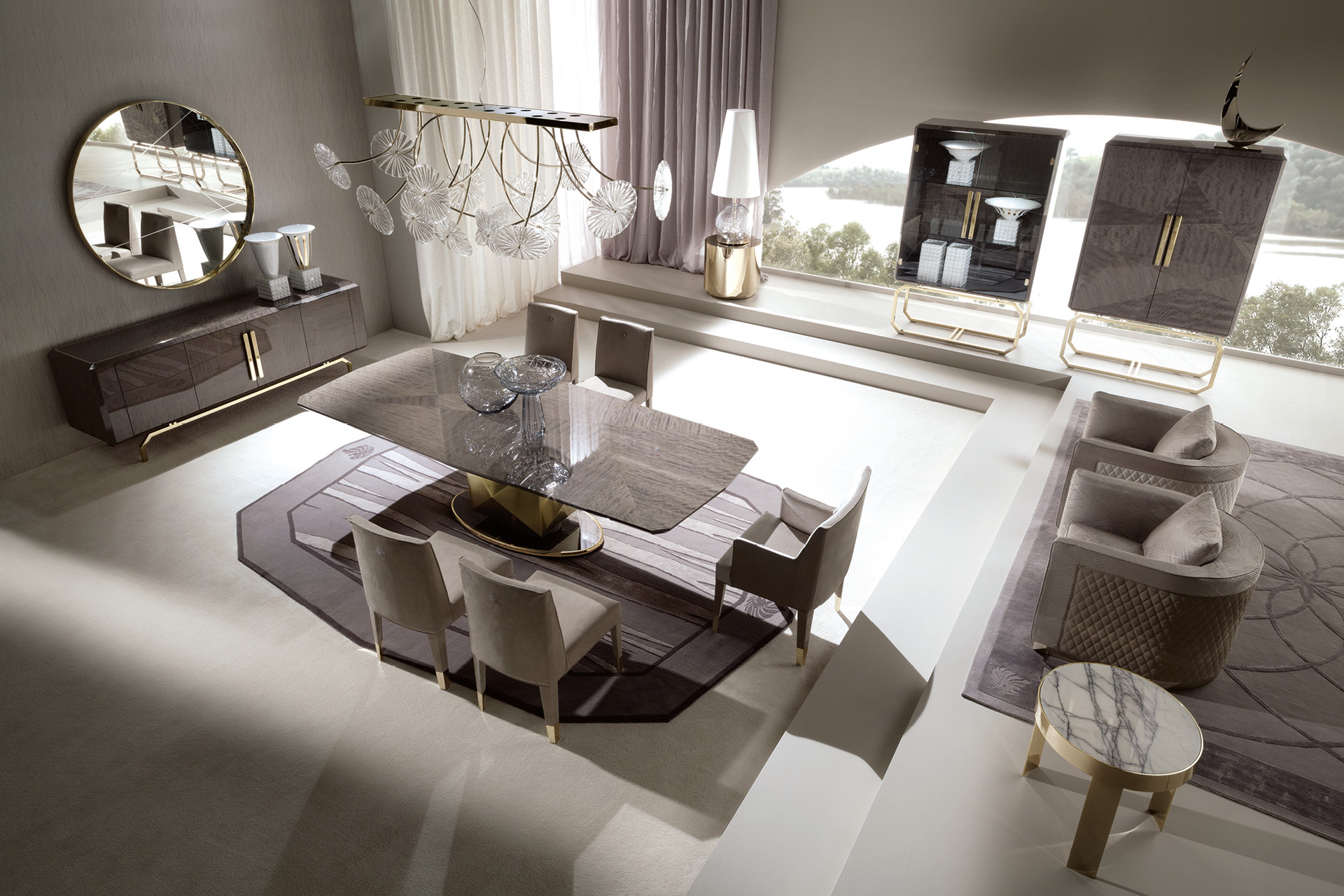 5855 Infinity стеклянные двери vetrine - giorgio collection - Вид №1