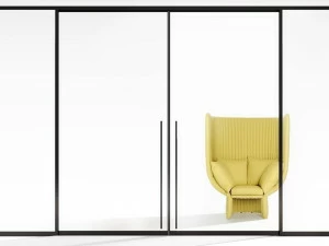 IOC project partners Стеклянная перегородка для офиса Ultralight