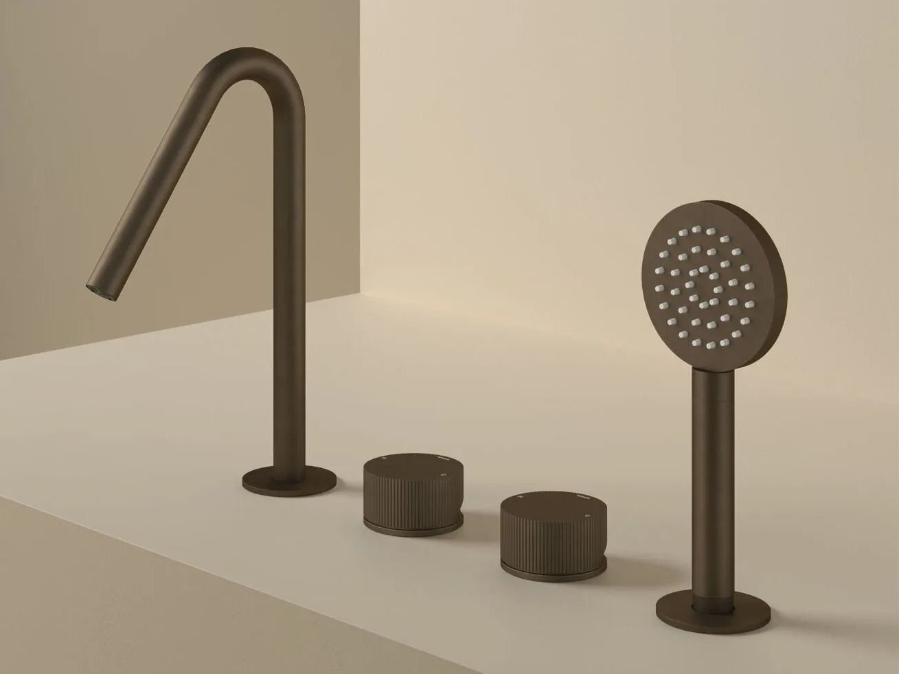 Набор для ванны с 4 отверстиями из латуни Hotbath Guy ARCH-00088753