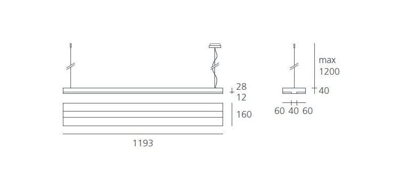 Алюминиевый светодиодный подвесной светильник Artemide шоколад ARCH-00147376 - Вид №3