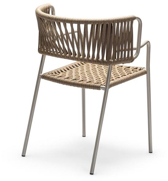 CHAIRS & MORE Садовое кресло из морской веревки с подлокотниками Klot sun-id-1515302 - Вид №2