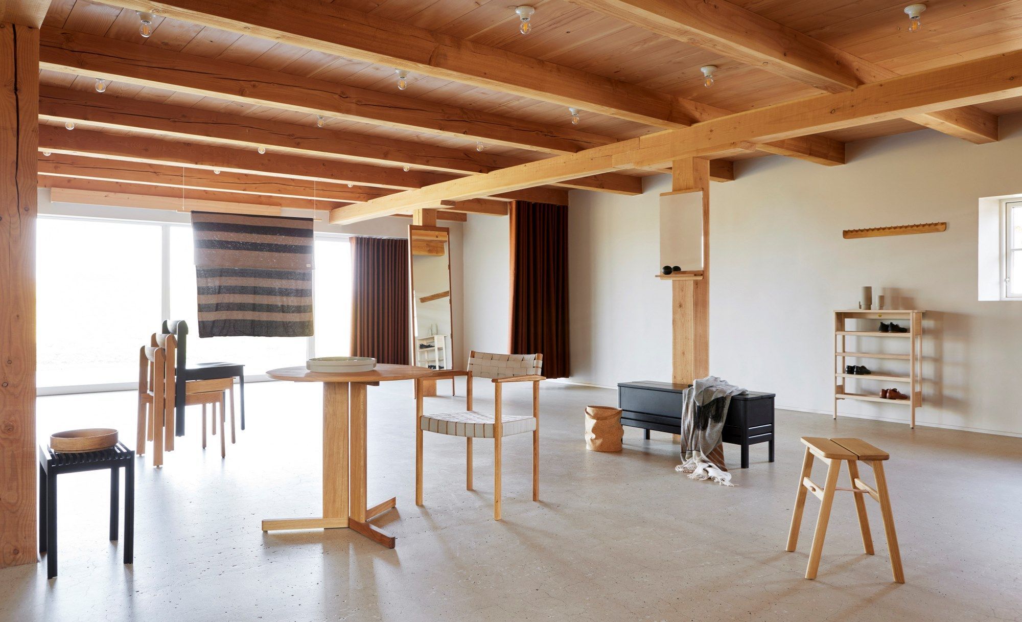 Полосатая квадратная подушка In Stock Form &amp ARCH-00094614 - Вид №2