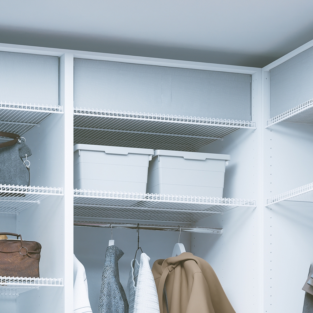 Проволочная полка , 715x556 мм, белый LJPS0594 Public Steel Россия  - Вид №3