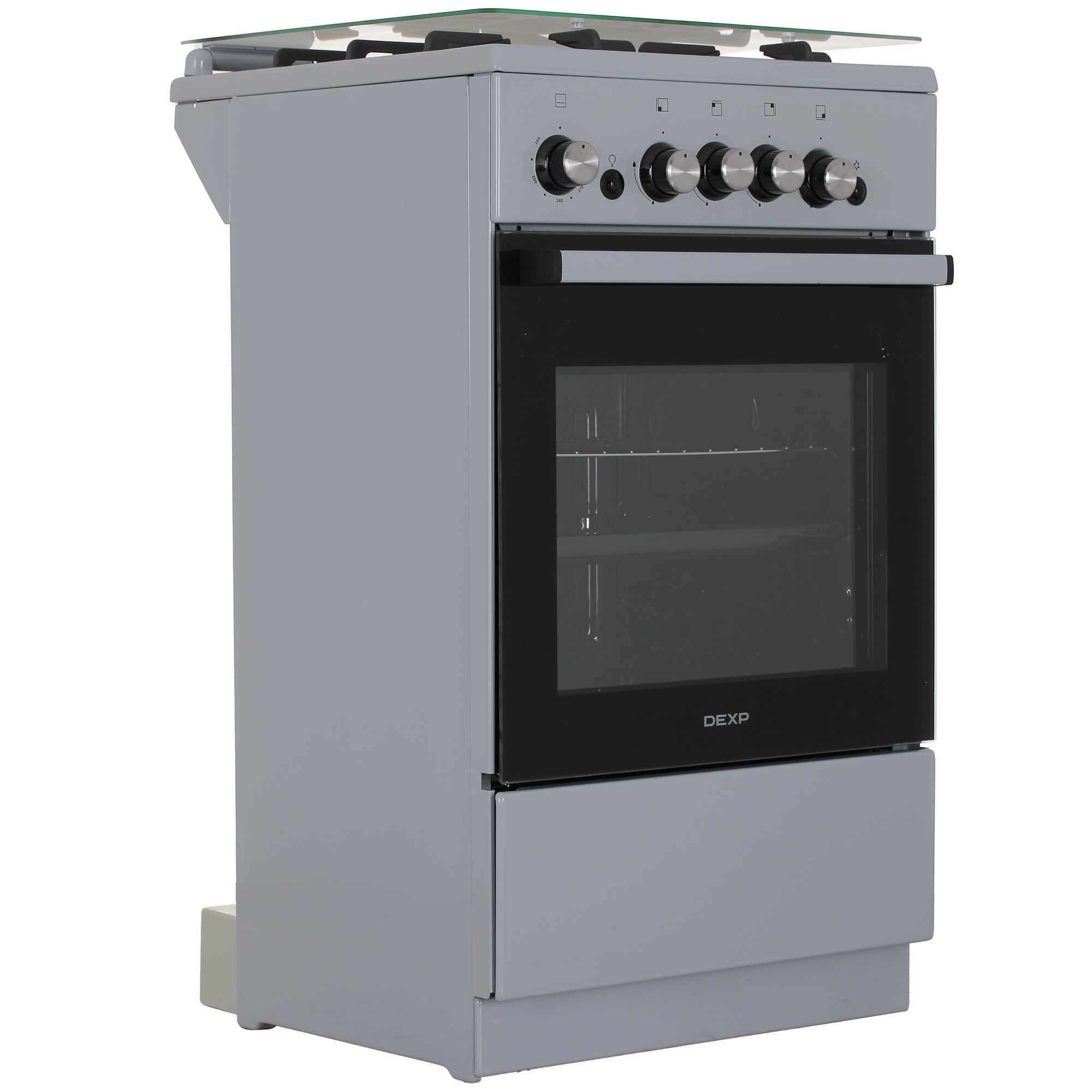 9082366 Газовая плита DEXP G25-1G серый STDN-0040825 - Вид №1