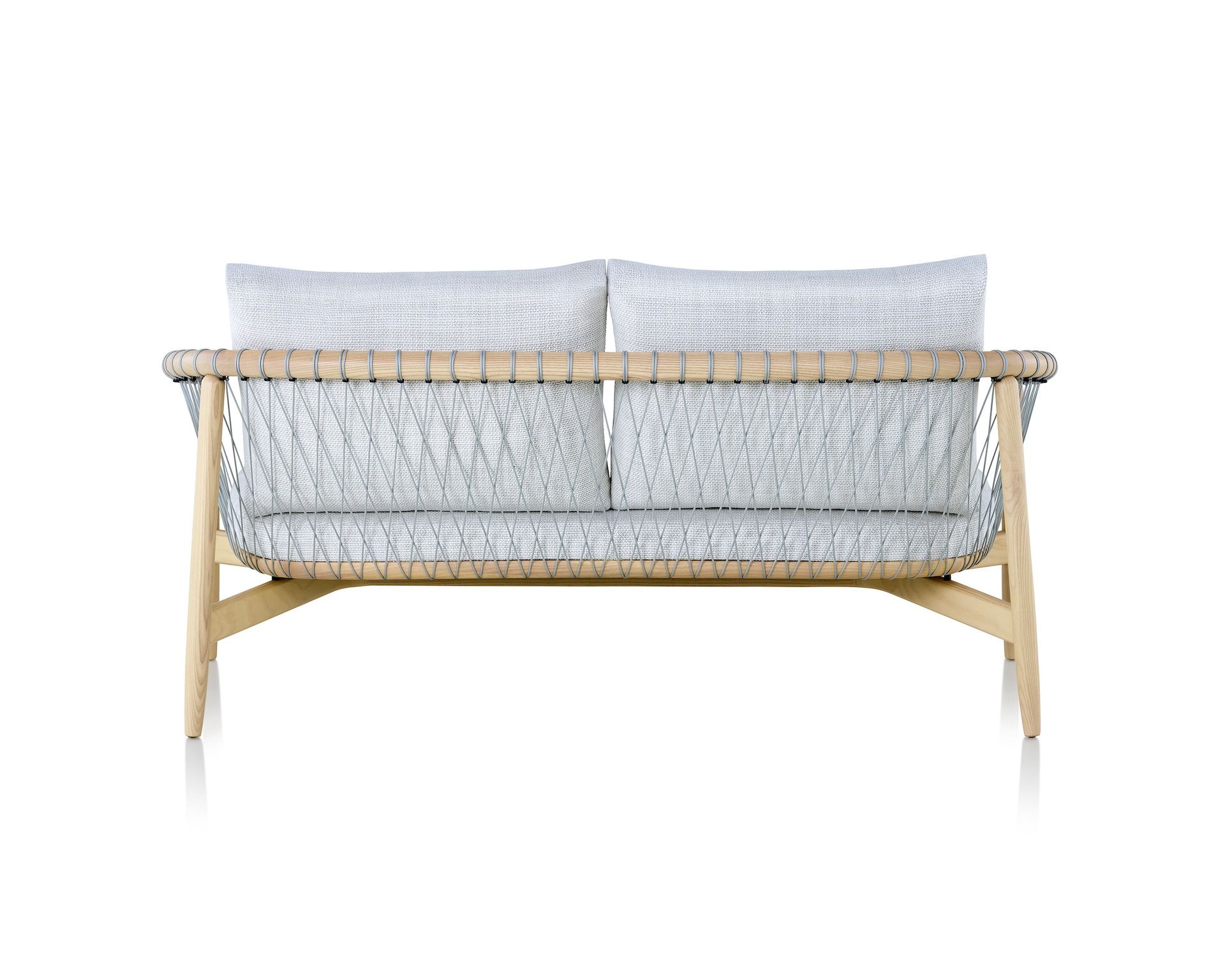 2-местный деревянный и тканевый диван Herman Miller Crosshatch ARCH-00119966 - Вид №16