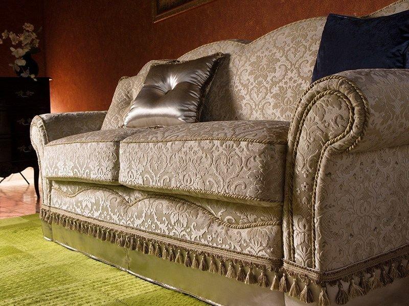 Domingo Salotti Диван-кровать со съемным покрытием из ткани в классическом стиле Elektra sun-id-1505251 - Вид №4