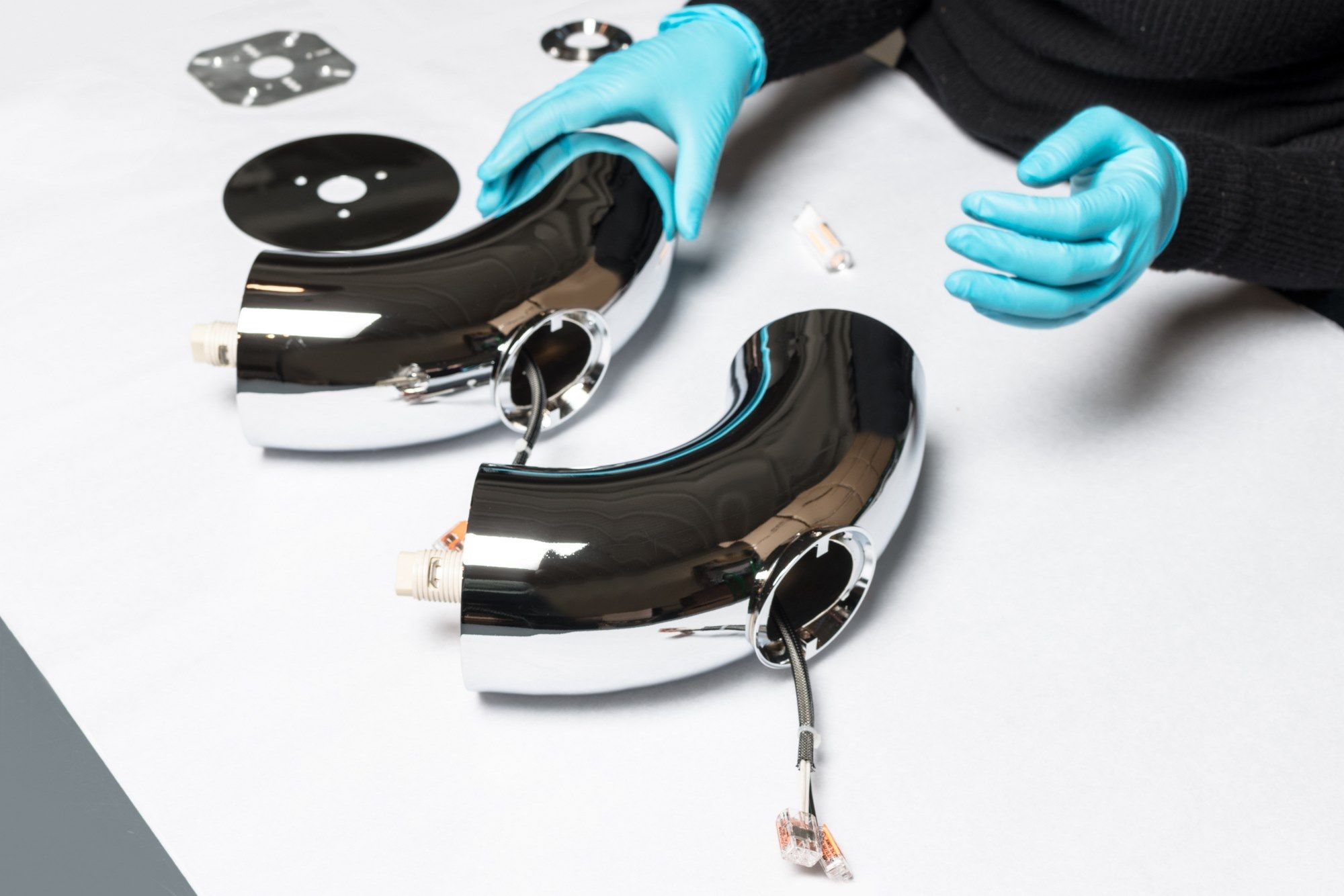 Подвесной светильник из стали и стекла A-N-D Vine ARCH-00146790 - Вид №20