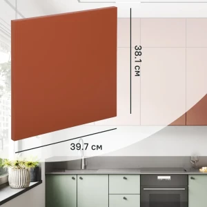 Фасад кухонный Konsensa «Тара» терракотовый 39,7×38,1 см 89385582