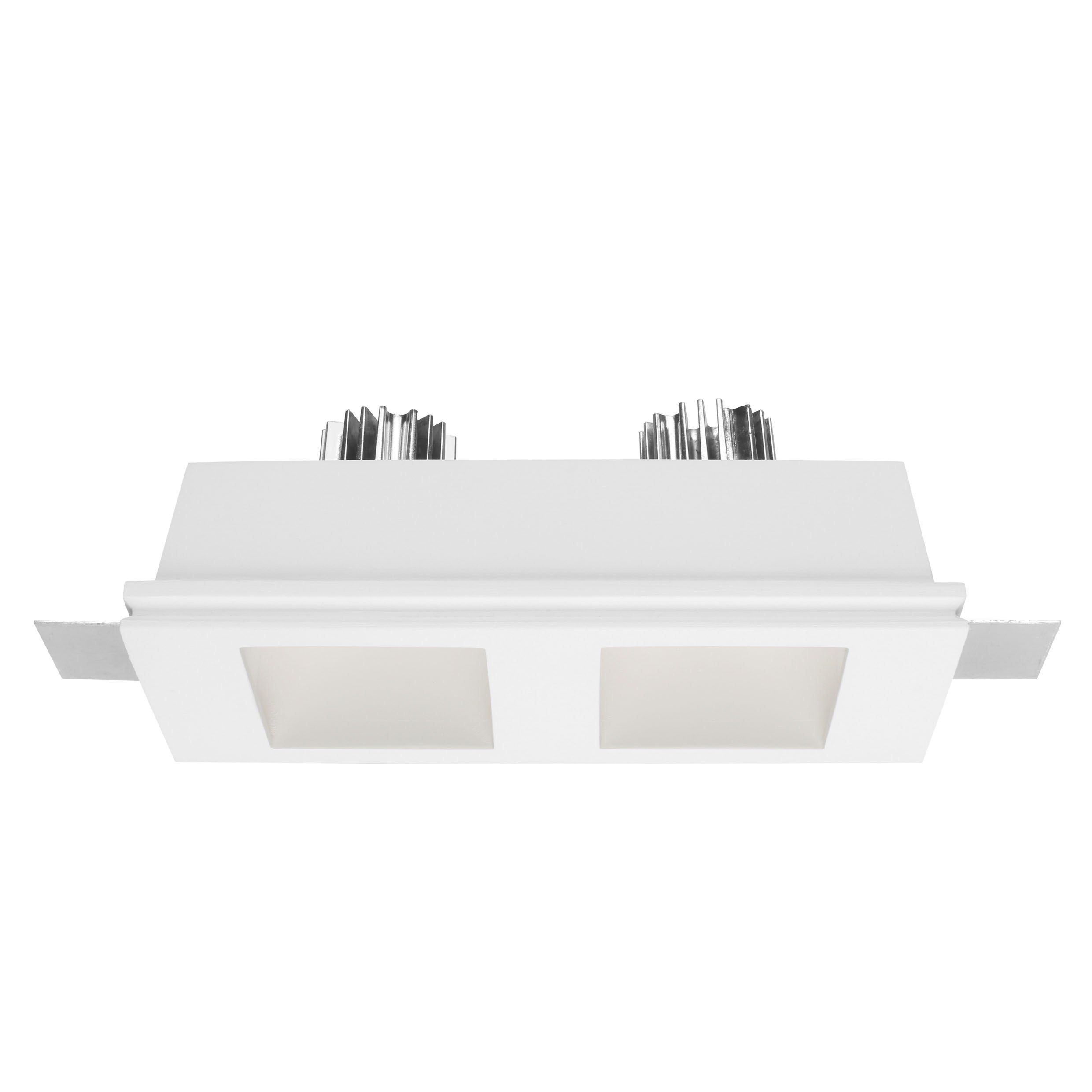 Гипсокартон прямоугольный светодиодный светильник Linea Light Group Gypsum ARCH-00141008 - Вид №2