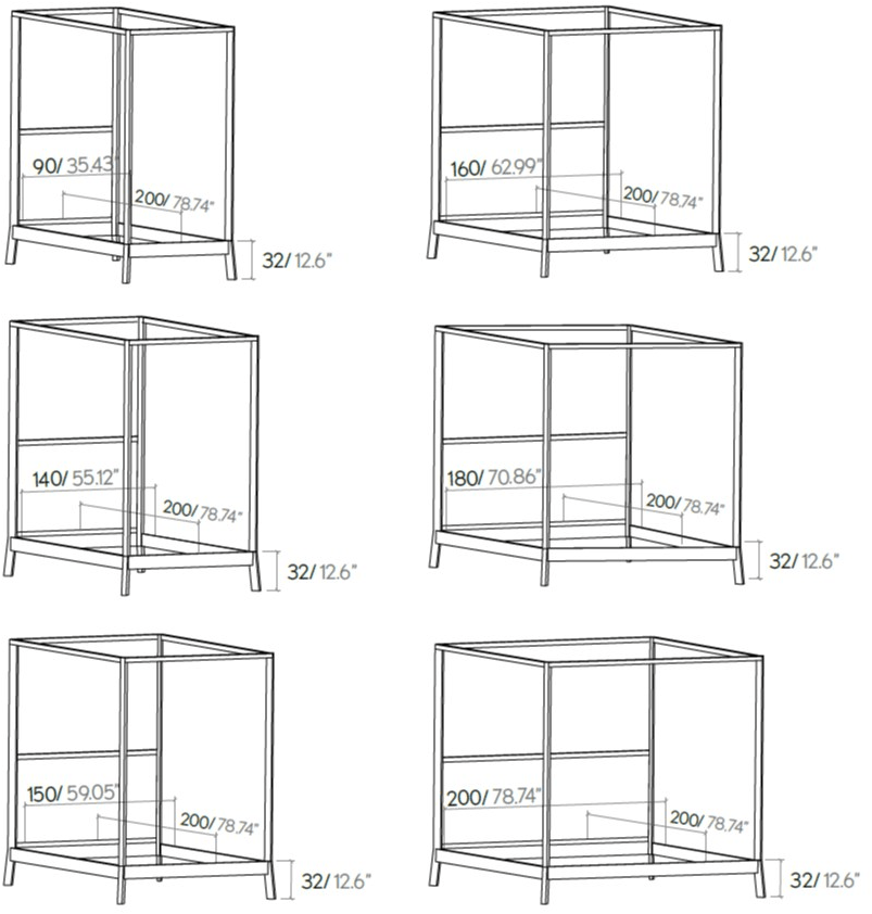 Punt Двуспальная кровать из дерева Breda sun-id-1373673 - Вид №5