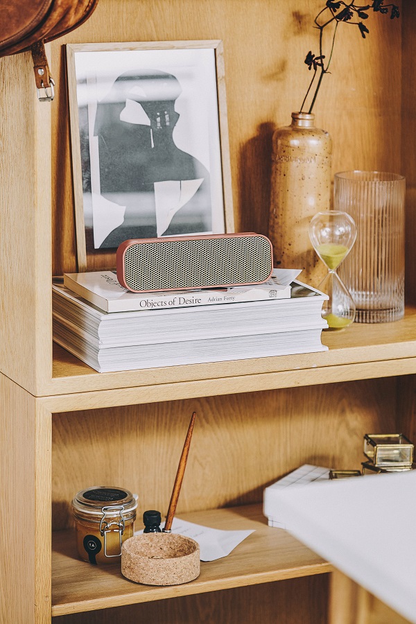 Колонка беспроводная aGROOVE, коралловая KREAFUNK KFDZ62 - Вид №1