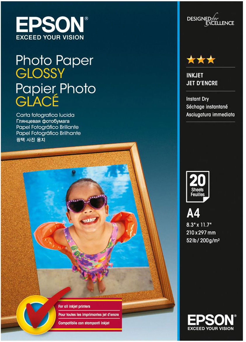 C13S042538 photo paper a4 20 sheets Epson Santreyd 