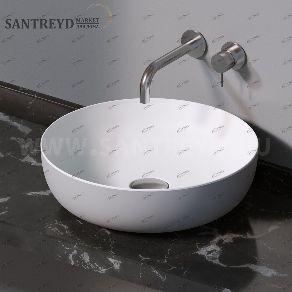 L615217 Накладная раковина на столешницу  круглая A. e T. Italia ELITE AeT ITALIA