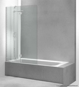 VISMARAVETRO Шторка для ванны из закаленного стекла Sintesi