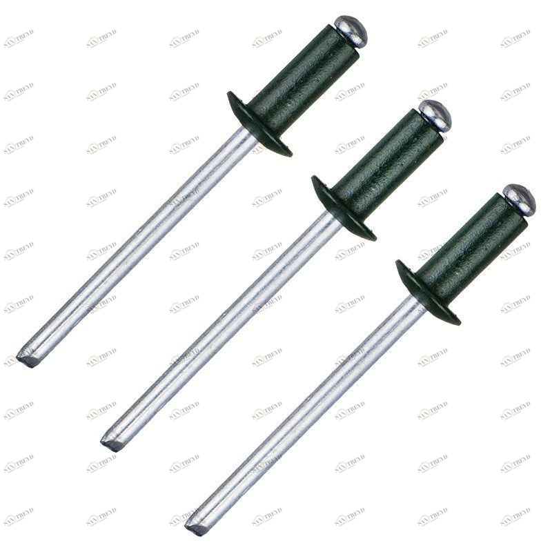 Заклёпка Matrix RAL6005 4х10мм цвет тёмно-зелёный 50шт 12220