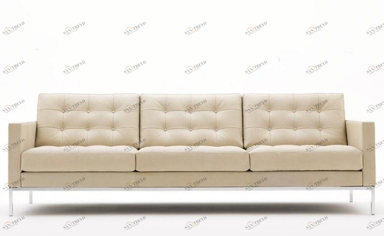 KNOLL Стеганый 3-х местный диван Florence knoll relax sun-id-1511884