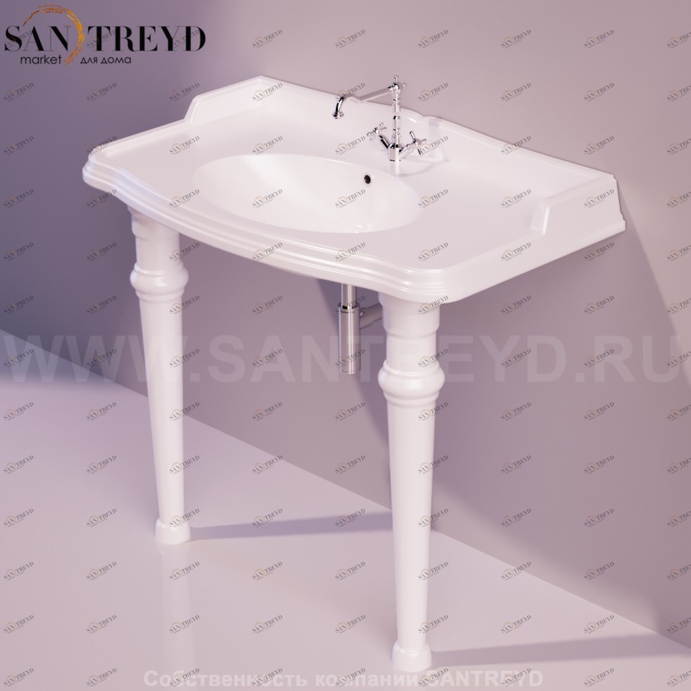 GB001BIANCO Напольная раковина стоящая круглая Simas Arcade