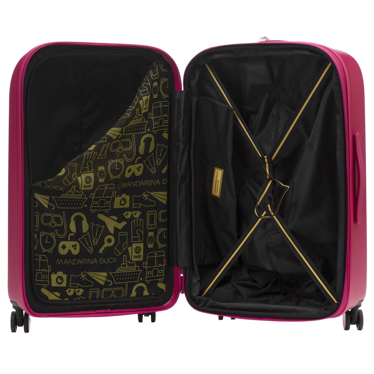 SZV32-507 Чемодан SZV32 Expandable Medium Trolley Mandarina Duck Logoduck+  - Вид №2