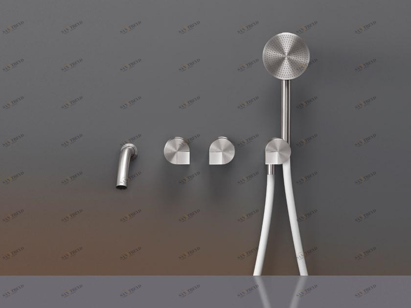 Ceadesign Настенный комплект из 2 смесителей для ванны с ручным душем Duet Det 35h