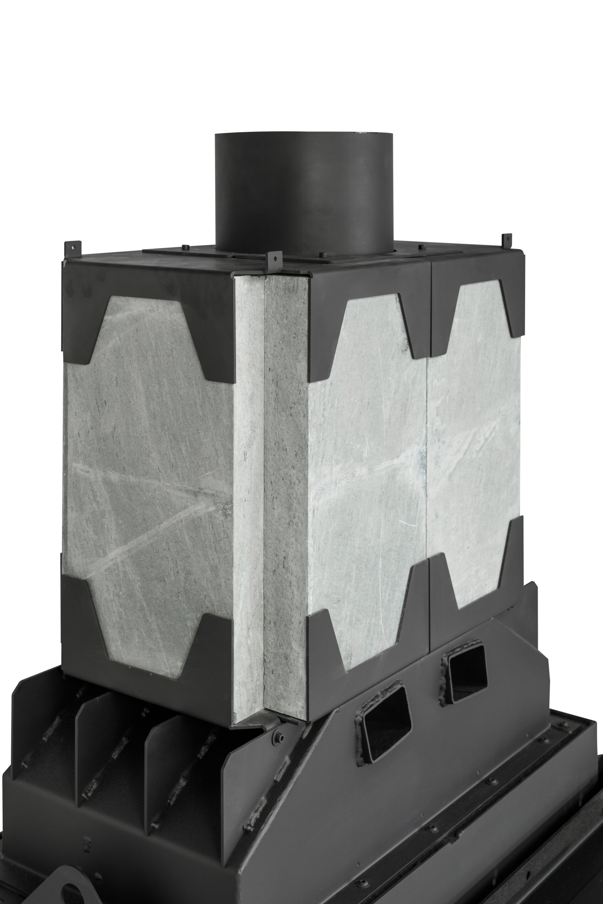 Закрытый дровяной камин Metalfire OPTIMUM 900-60 WHE 1SA ARCH-00152402 - Вид №1