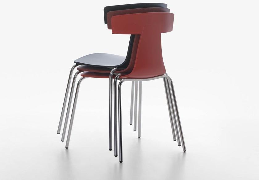 Plank Штабелируемый стул из полипропилена Remo sun-id-1496724 - Вид №4