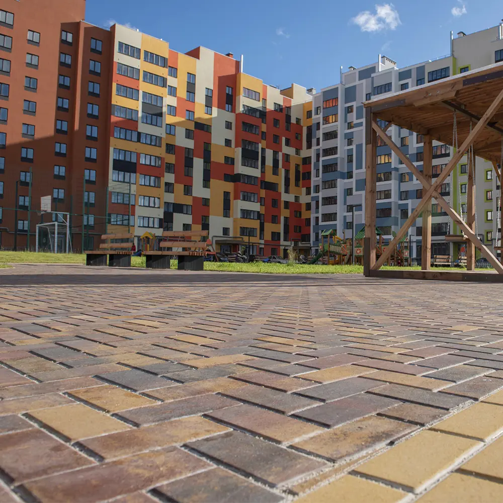 BRAER Плитка тротуарная Мальва 200x100 мм - яркий акцент для садовых дорожек 82770033 STLM-0035753 - Вид №5