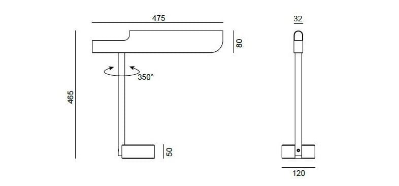 Регулируемая светодиодная настольная лампа Formagenda профиль ARCH-00067340 - Вид №37