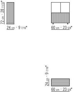 Flexform Двуспальная кровать со съемным чехлом из ткани Groundpiece sun-id-1458149 - Вид №8