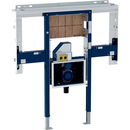 111.083.00.1 Инсталляция Geberit Duofix для раковины Geberit ONE и встраиваемого в стену смесителя, по высоте помещения, с внутристенным поворотным сифоном, с внутристенным Clou Geberit 