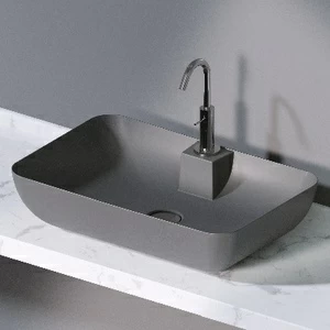 L607116 Накладная раковина на столешницу  прямоугольная A. e T. Italia ELITE