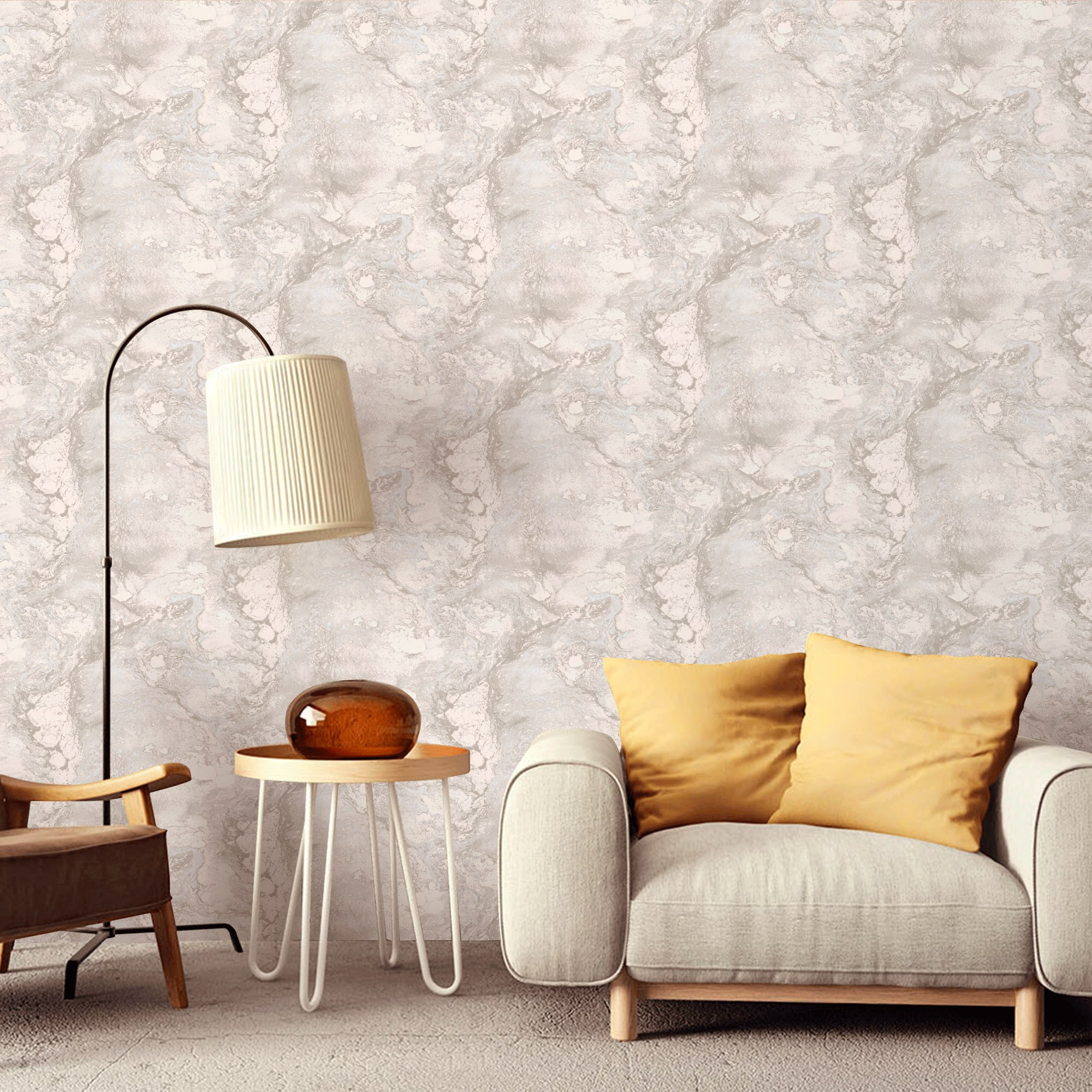 83211699 Обои флизелиновые Erismann бежевые 1.06 м 60134-02 Neochic Santreyd - Вид №2