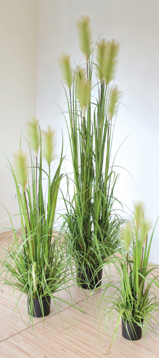 4574 883 a3 Трава искусственная пампас, горшечная, 150 см, зеленая H-andreas 