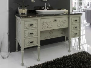 BLEU PROVENCE Лаковая тумба под умывальник с ящиками Mobili moderni