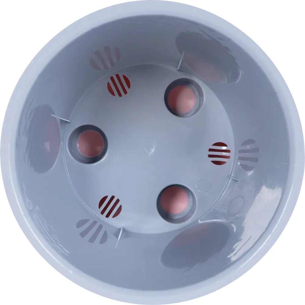 Горшок цветочный Ingreen Фиджи ø16 h14.5 см v1.6 л пластик розовый STLM-2196171 - Вид №1