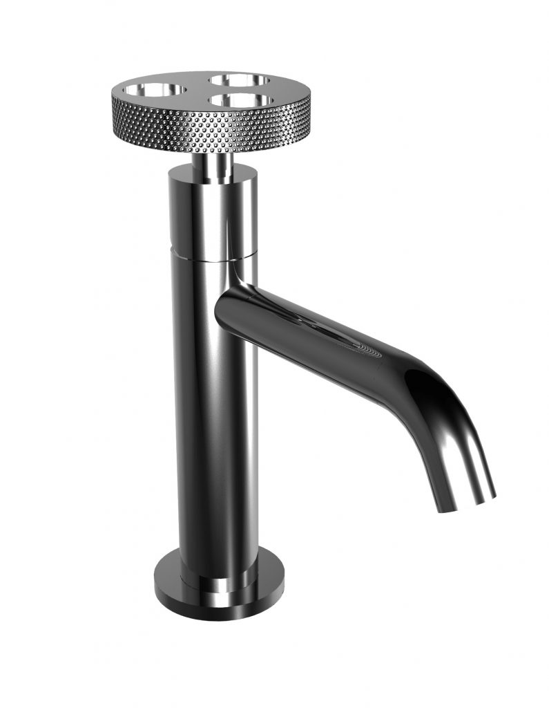 38521 Смеситель для раковины со сливом clic-clac. Bongio Bowling