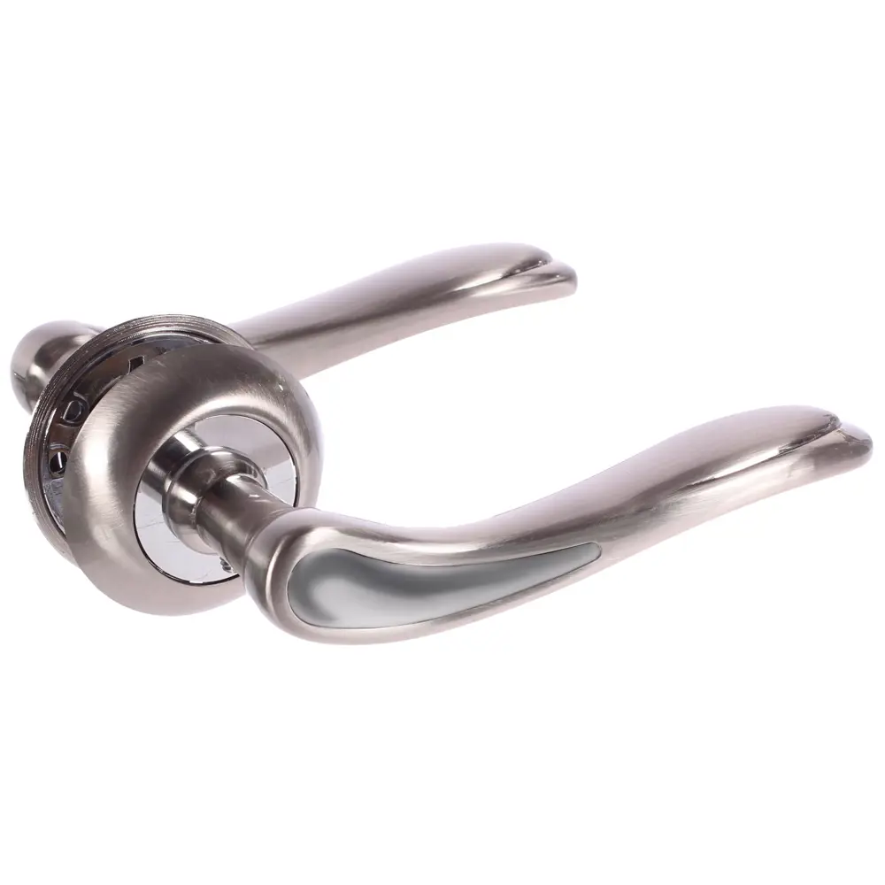 Дверные ручки Palladium Sofia SN/CP, без запирания, цвет серебро 82004492 STLM-2183503  - Вид №1