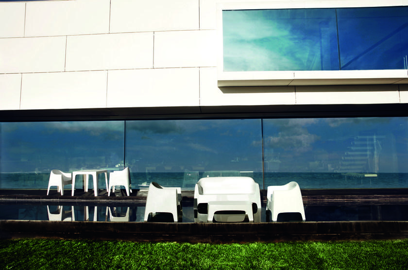 VONDOM Садовый столик низкий прямоугольный Solid sun-id-1492061 - Вид №6