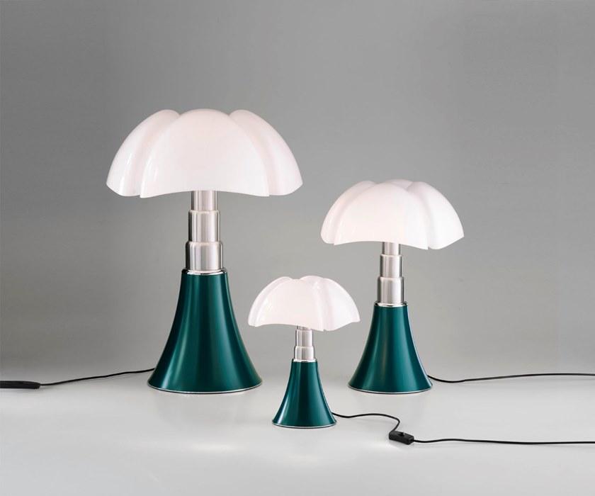 Martinelli Luce Настольная лампа из стали и абажур из метакрилата Pipistrello 620 - Вид №9