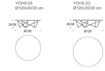 Kendo Mobiliario Низкий круглый лакированный журнальный столик sun-id-1430130 - Вид №7