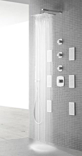 ZAZZERI Смеситель для душа на 4 отверстия с лейкой Tango sun-id-1344635 - Вид №3