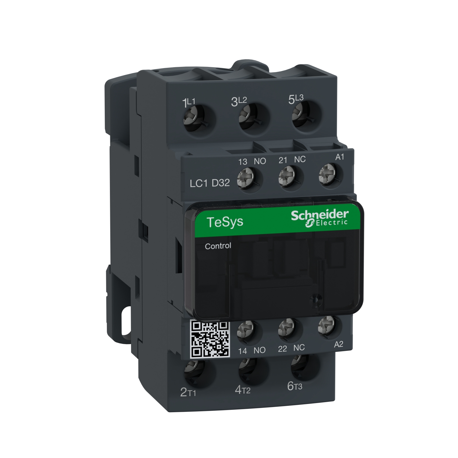LC1D32LE7 Контактор LC1D 3P 32А 440/208В AC 15кВт Schneider Electric TeSys 