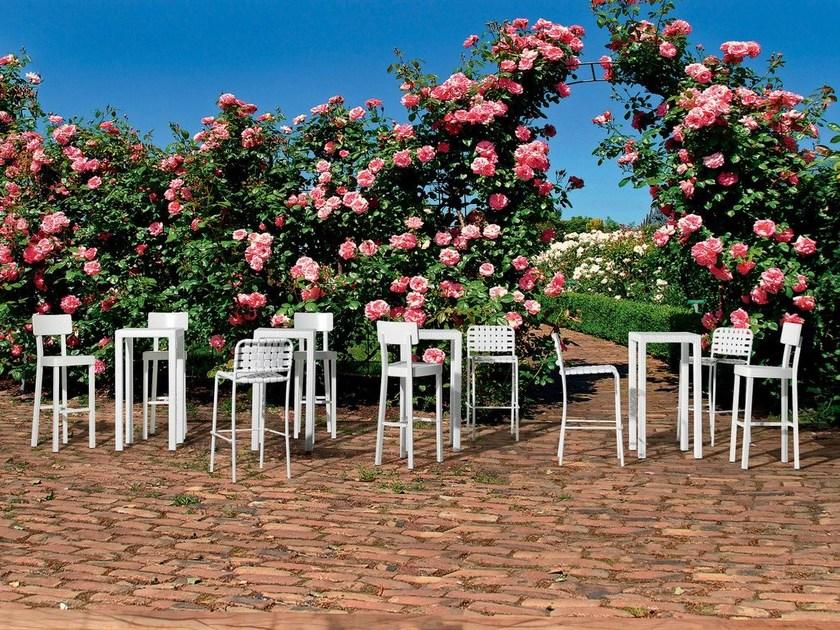 Gervasoni Табурет из алюминия с порошковым покрытием со спинкой Gervasoni outdoor sun-id-1488588 - Вид №6