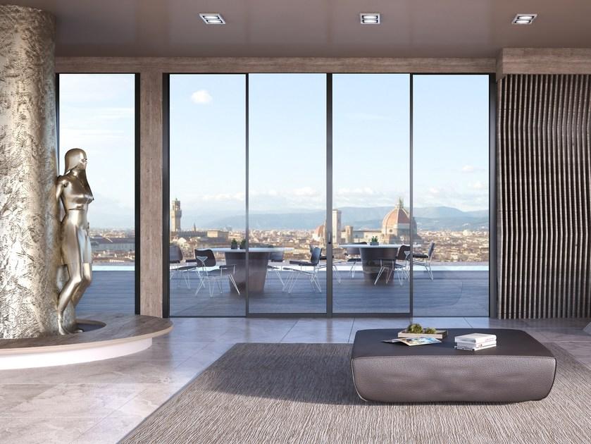 Alumil Раздвижное окно со скрытой рамкой Smartia systems sun-id-1426234 - Вид №1