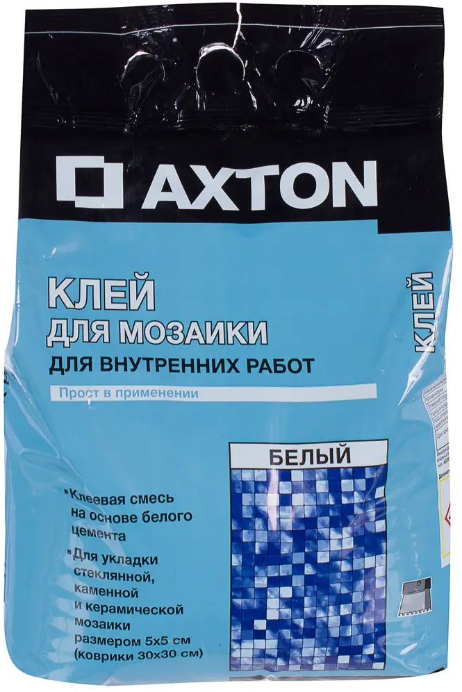 Клей для мозаики Axton — профессиональная смесь для укладки 18582635