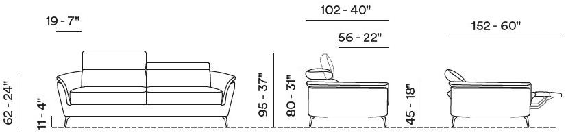 Max Divani Угловой диван-кровать из ткани sun-id-1458002 - Вид №7