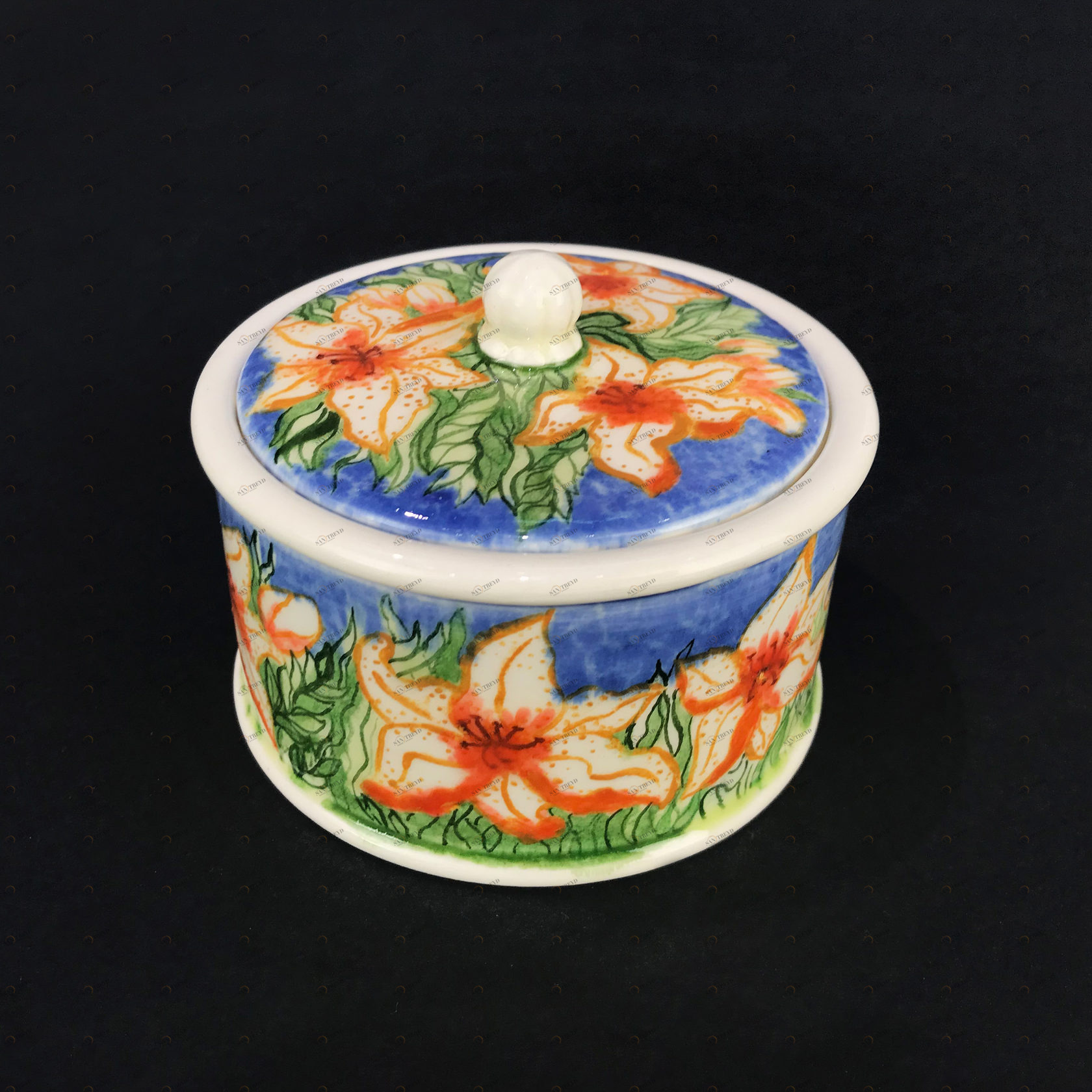 Шкатулка "Лилии" PROVANSFAIENCE 